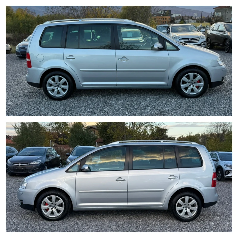 VW Touran 1.9TDI 105кс Обслужен/Нови Зимни гуми/Регистриран, снимка 4 - Автомобили и джипове - 51897171