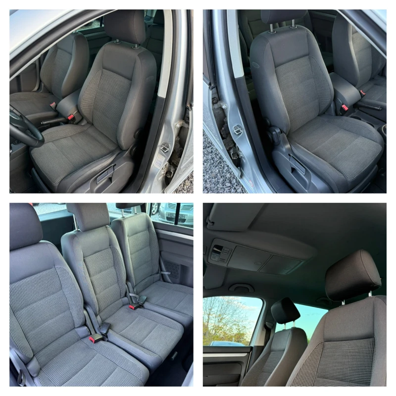 VW Touran 1.9TDI 105кс Обслужен/Нови Зимни гуми/Регистриран, снимка 13 - Автомобили и джипове - 51897171