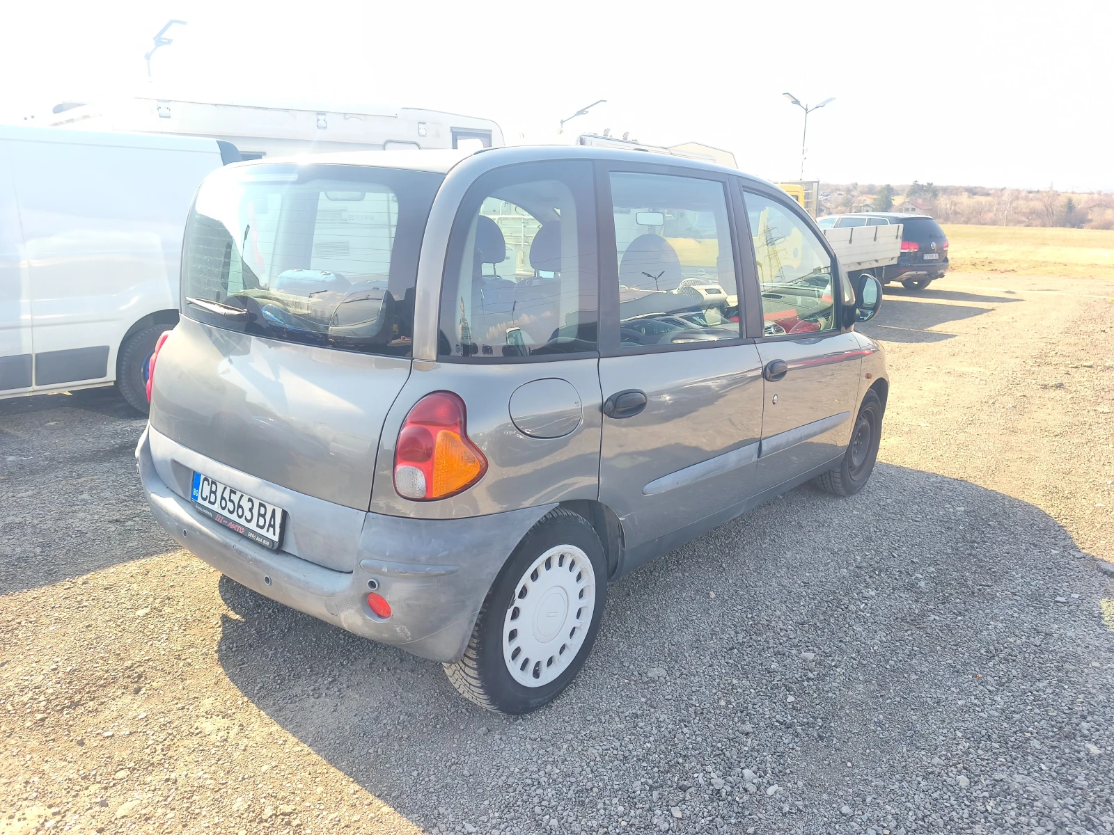 Fiat Multipla 1.6i газ бензин, снимка 3 - Автомобили и джипове - 53868598