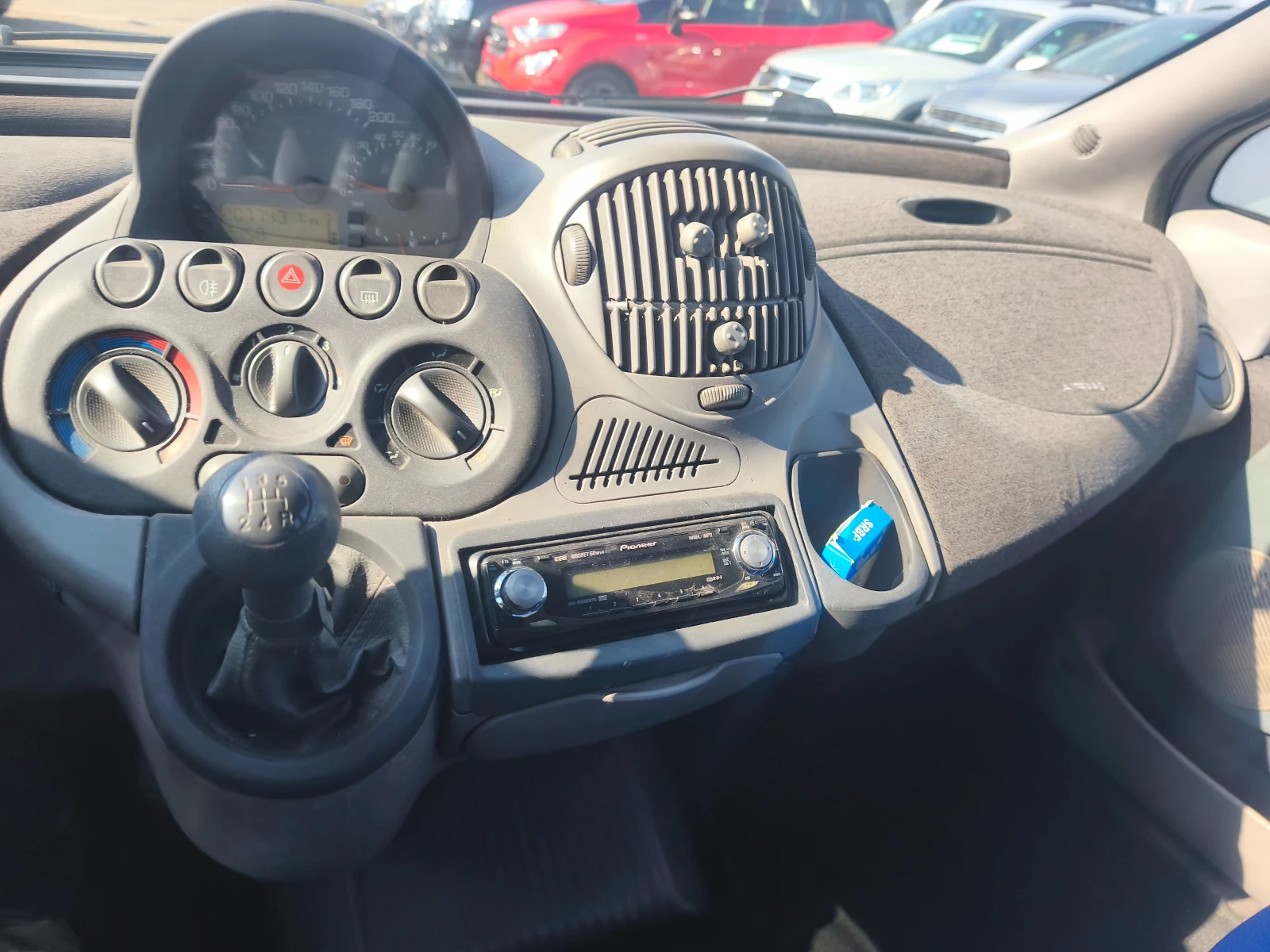 Fiat Multipla 1.6i газ бензин, снимка 8 - Автомобили и джипове - 53868598