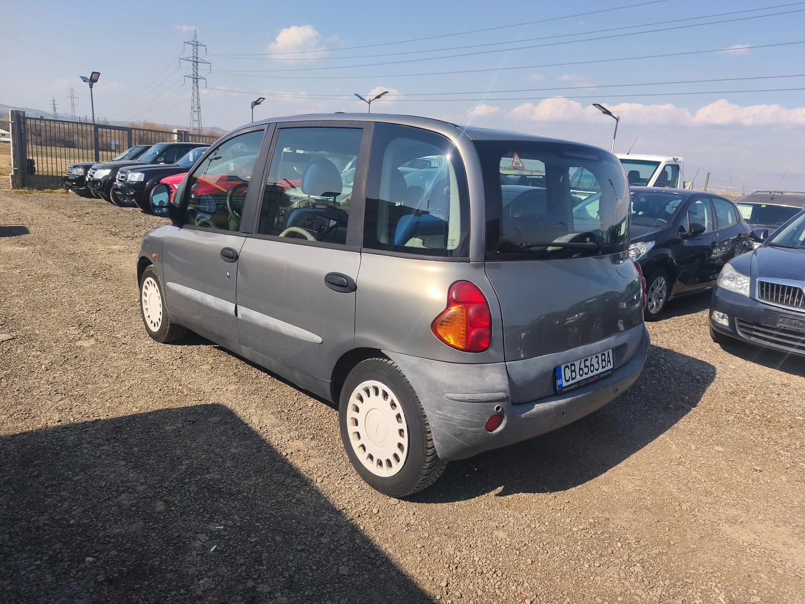 Fiat Multipla 1.6i газ бензин, снимка 4 - Автомобили и джипове - 53868598