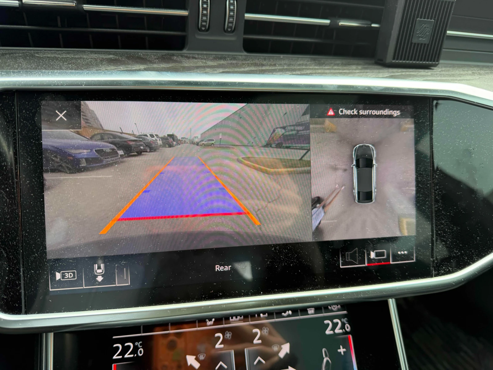 Audi A7 55TFSI* MATRIX* ПОДГРЕВ* ОБДУХВАНЕ* 360КАМЕРА* S* , снимка 11 - Автомобили и джипове - 54033103