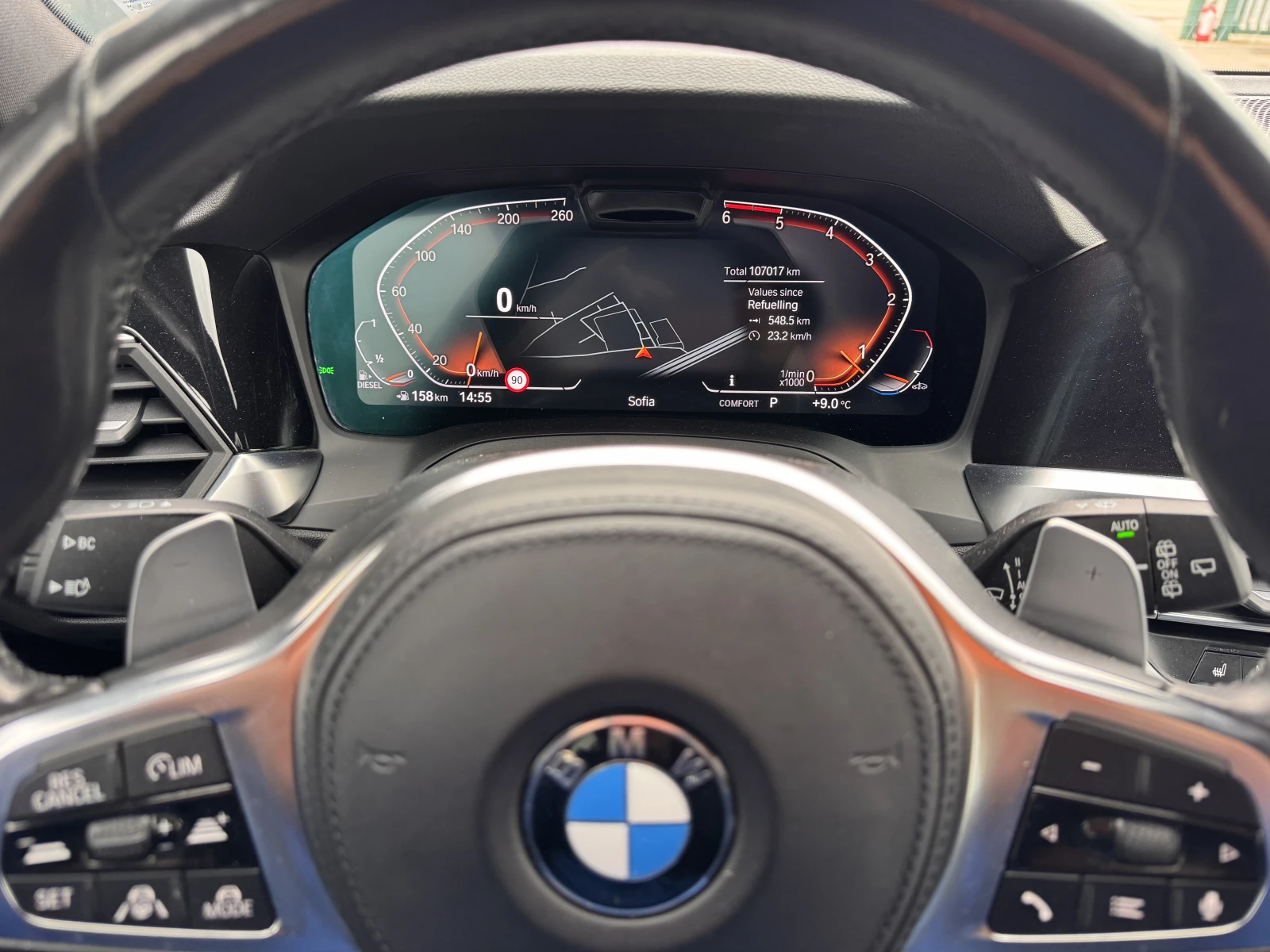 BMW 320 � Sport line/2.0d/190k.c./8AT/4�4/����� ������ | Mobile.bg � ����������� 12