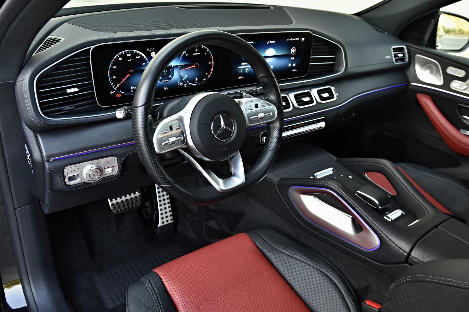 Mercedes-Benz GLE Coupe 350D 4M 3xTV AMG Optik 360 4DBURMESTER PANO  - изображение 9