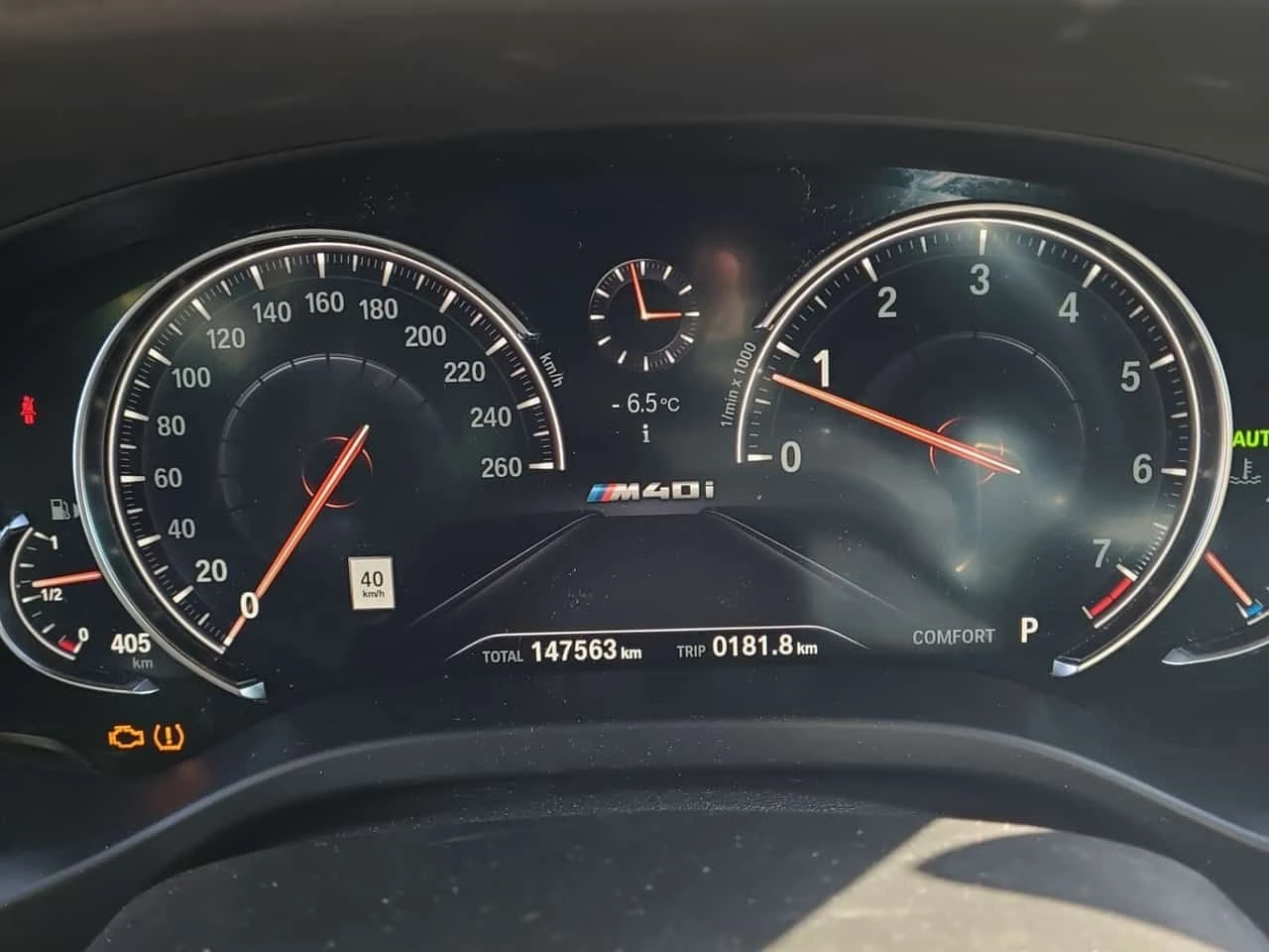 BMW X3 M40I /CARFAX / М Пакет/Подгрев /Панорама/Памет/2кл - изображение 8