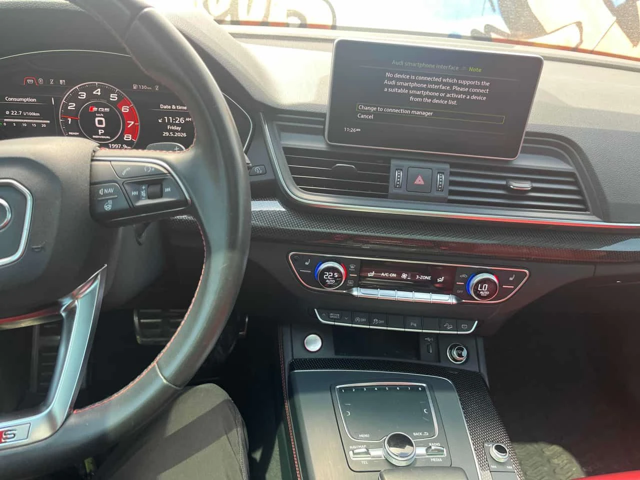 Audi SQ5 * Technik * ПОДГРЕВИ * 360 * PANO * CARFAX, снимка 8 - Автомобили и джипове - 54715778