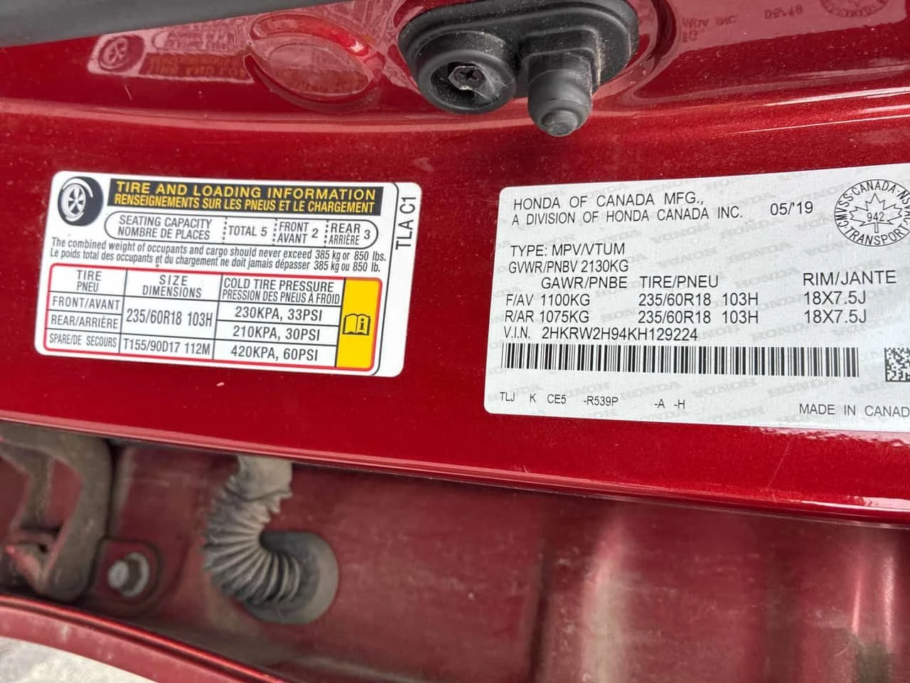 Honda Cr-v * Touring * CARFAX * ПОДГРЕВИ * ПАНО * KEYLESS * , снимка 10 - Автомобили и джипове - 54867649