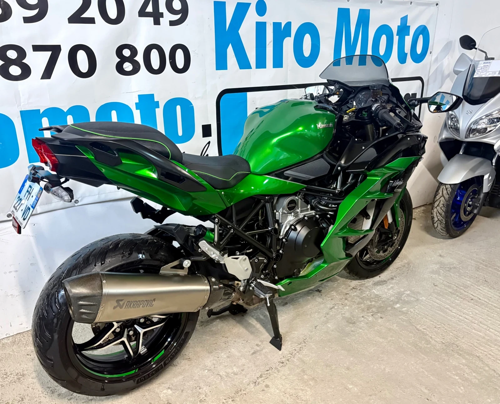 Kawasaki Ninja H2 SX SE !SERVICE BOOK! AKRAPOVIC  - изображение 5
