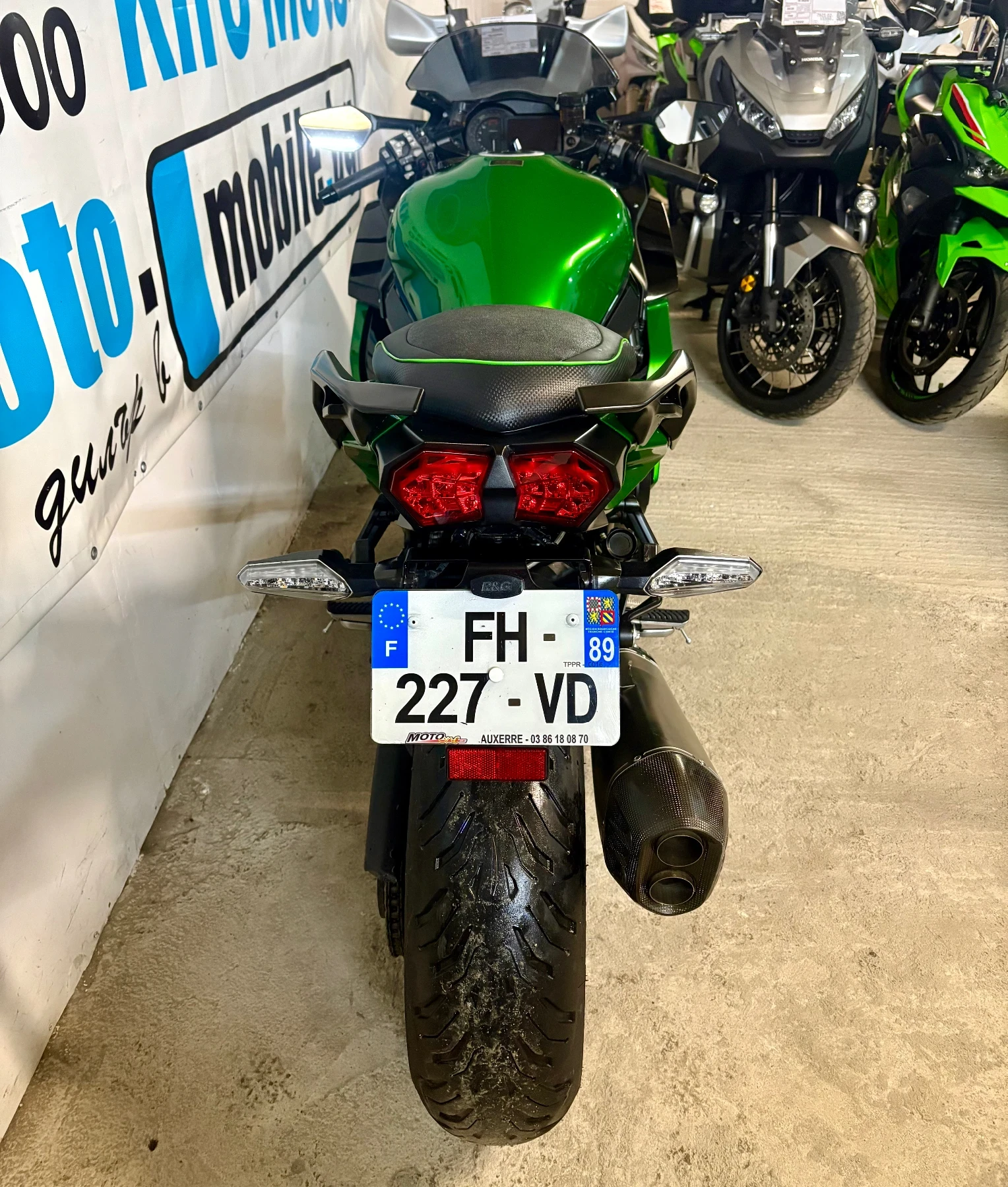 Kawasaki Ninja H2 SX SE !SERVICE BOOK! AKRAPOVIC , снимка 11 - Мотоциклети и мототехника - 53488003