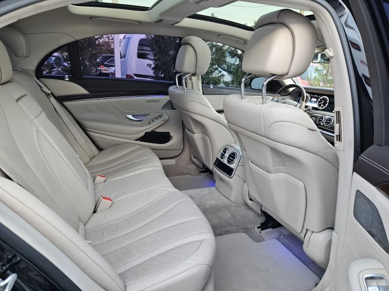 Mercedes-Benz S 550 136.000км= BURMASTER= DISTRONIC= ПАНОРАМА= MASSAGE, снимка 13 - Автомобили и джипове - 47358284