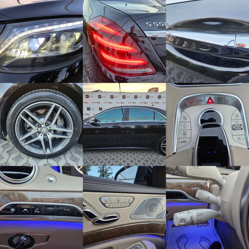 Mercedes-Benz S 550 136.000км= BURMASTER= DISTRONIC= ПАНОРАМА= MASSAGE, снимка 17 - Автомобили и джипове - 47358284