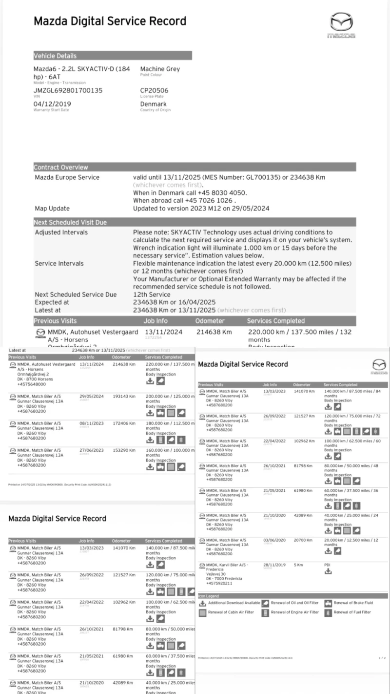 Mazda 6 2.2D 184к.с., снимка 17 - Автомобили и джипове - 52334002