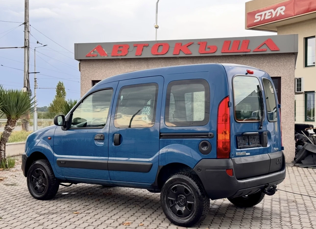 Renault Kangoo 1.6i / 4x4 / ПЪЛНА СЕРВИЗНА ИСТОРИЯ ! - изображение 3