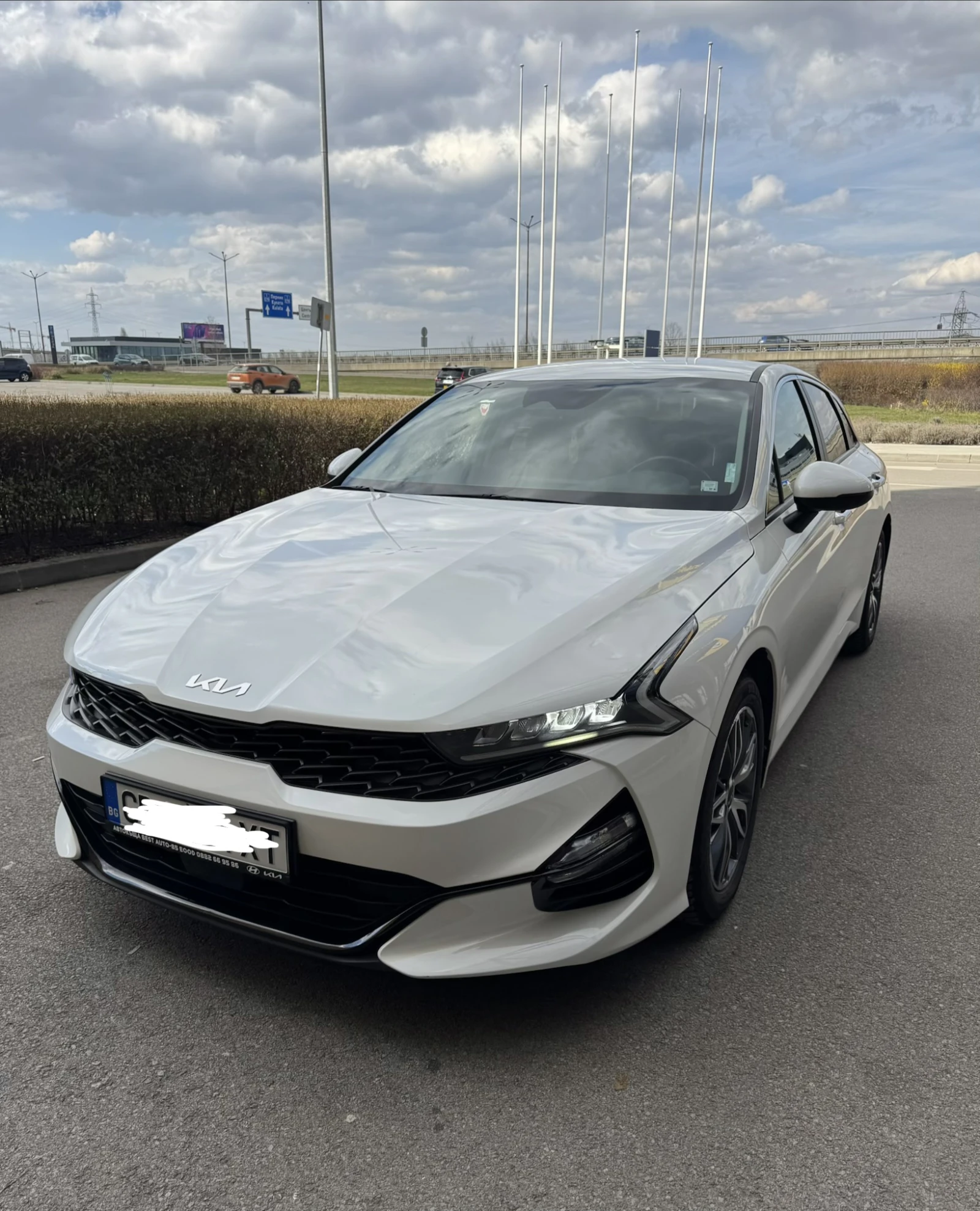 Kia K5 2.0i ���, ����������, ���������, keyless go, ����� | Mobile.bg � ����������� 1