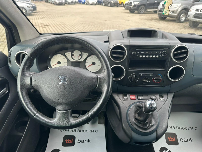 Peugeot Partner 1.6D N1, снимка 14 - Автомобили и джипове - 47950246