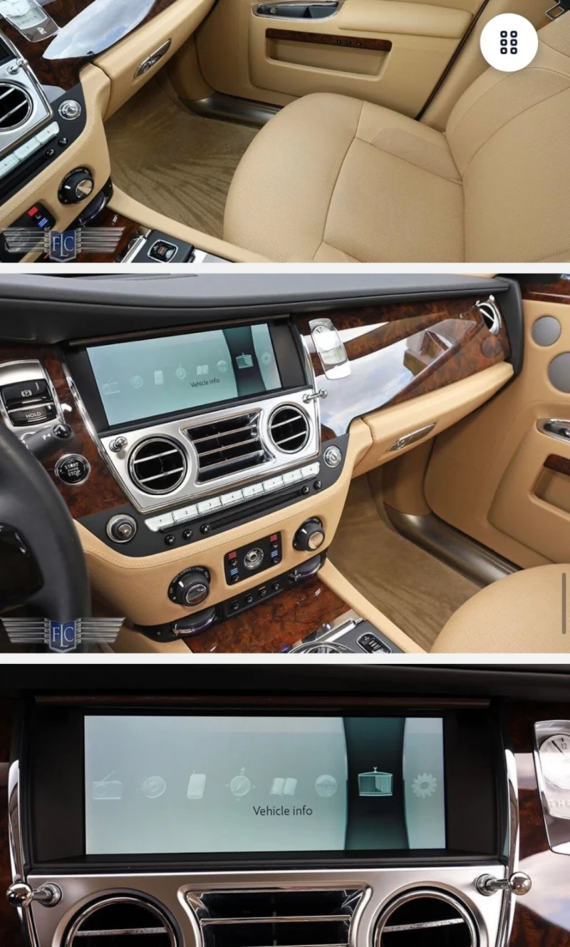 Rolls-Royce Ghost Предлага се и Собствен ЛИЗИНГ Black badge v12 600h, снимка 16 - Автомобили и джипове - 52744508