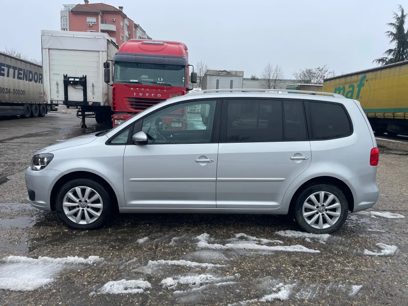 VW Touran  2.0TDI 140кс HIGHLINE* НАВИГАЦИЯ* ПОДГРЕВ* , снимка 3 - Автомобили и джипове - 53078266