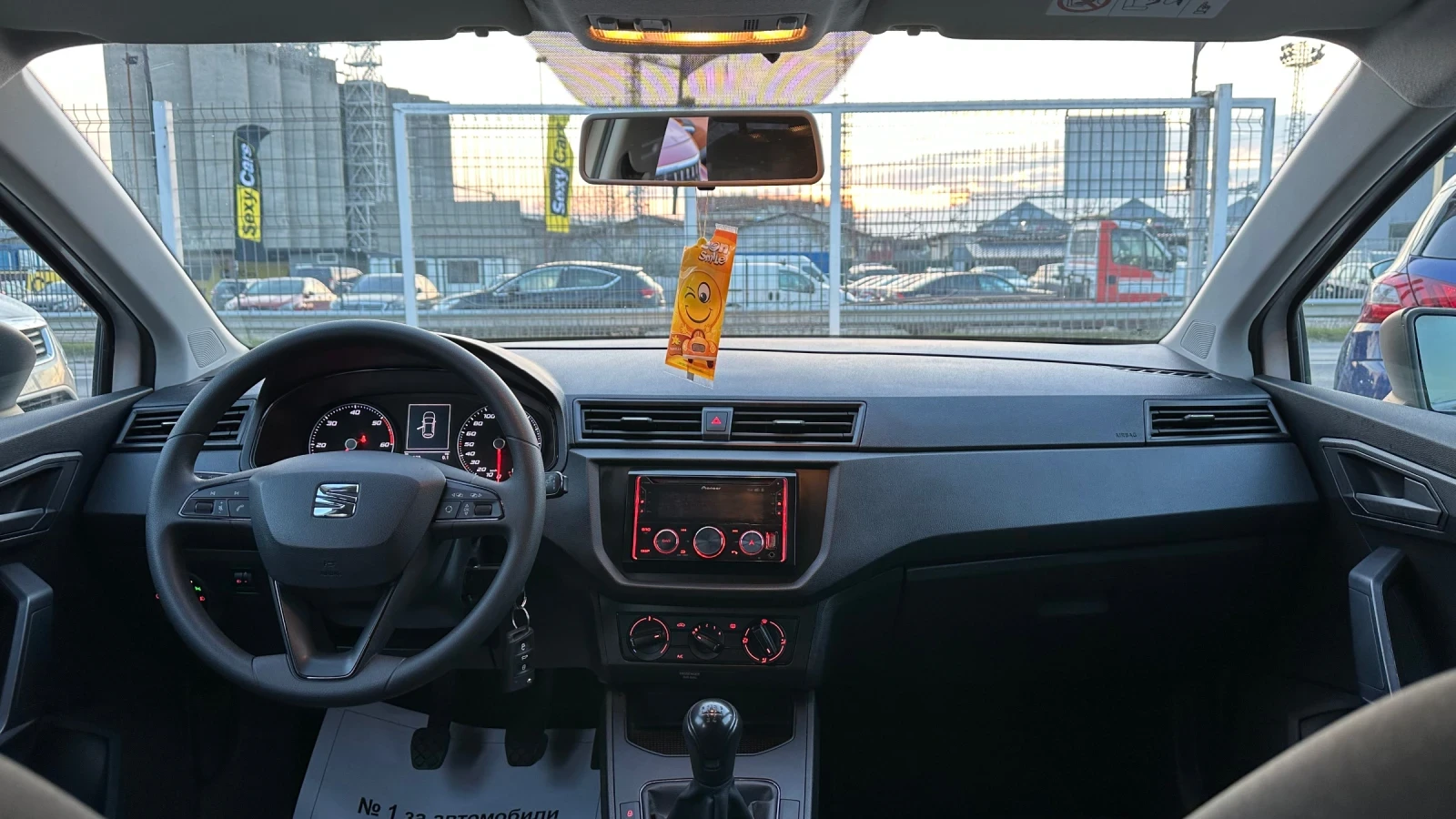 Seat Ibiza 1.6TDI 10/2020г. EURO 6D Отлично състояние!, снимка 9 - Автомобили и джипове - 53978929