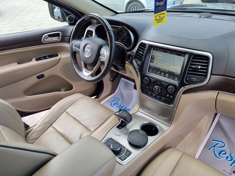 Jeep Grand cherokee * OVERLAND* 3.0CRD-250ps 8 СКОРОСТИ* 2015г. EURO 5, снимка 10 - Автомобили и джипове - 42271368