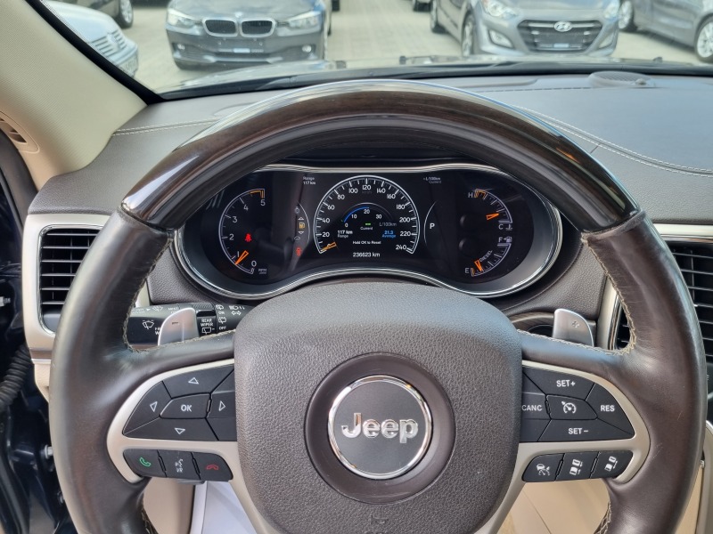 Jeep Grand cherokee * OVERLAND* 3.0CRD-250ps 8 СКОРОСТИ* 2015г. EURO 5, снимка 8 - Автомобили и джипове - 42271368