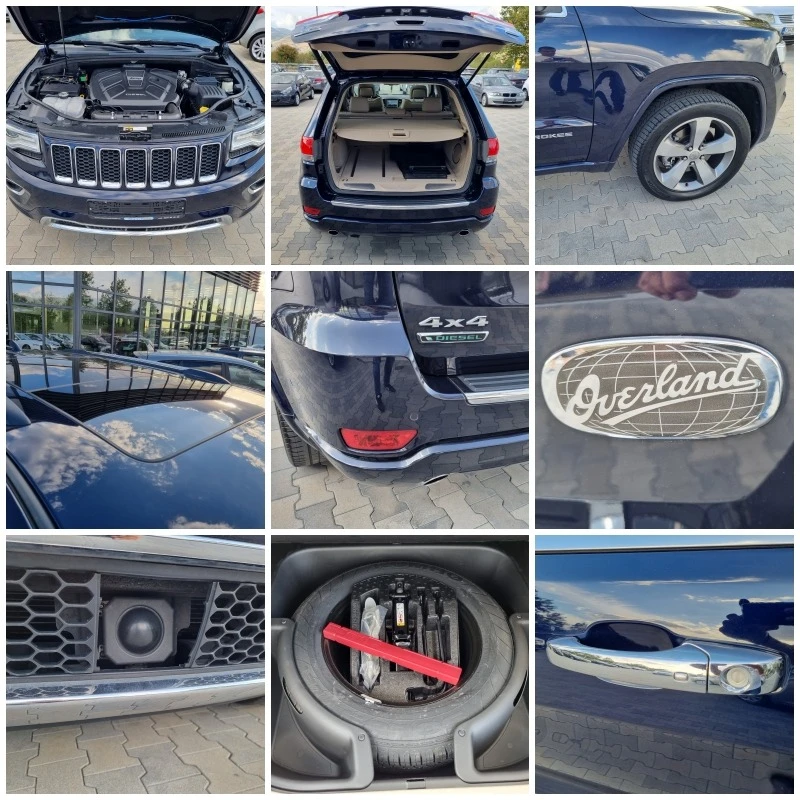 Jeep Grand cherokee * OVERLAND* 3.0CRD-250ps 8 СКОРОСТИ* 2015г. EURO 5, снимка 17 - Автомобили и джипове - 42271368