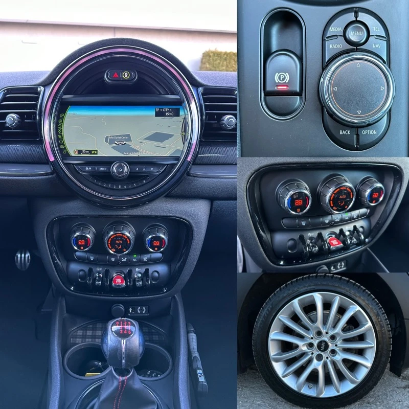 Mini Clubman 2.0D # 6 скорости # EURO 6B # ОТЛИЧНО СЪСТОЯНИЕ #, снимка 16 - Автомобили и джипове - 44006512