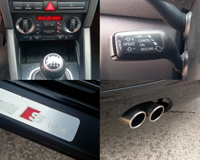 Audi A3 2.0Tdi Sline BMN 170к.с УНИКАЛНА, снимка 14 - Автомобили и джипове - 53480210