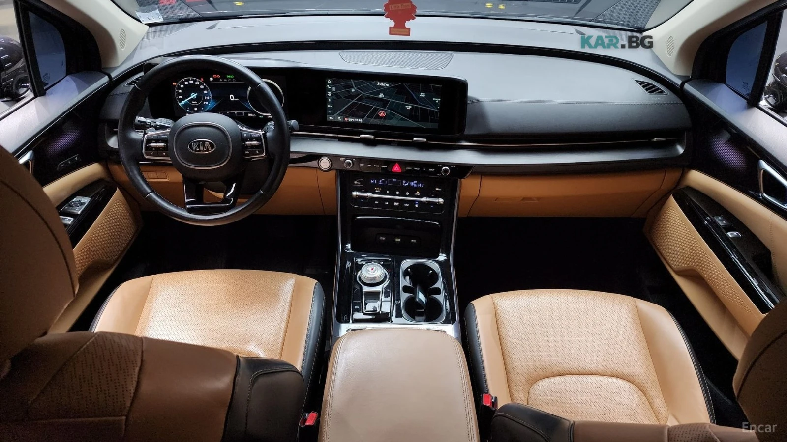 Kia Carnival 3.5* SIGNATURE* КОЖА* ПОДГРЕВ* ОБДУХВАНЕ* 360* , снимка 7 - Автомобили и джипове - 55261394
