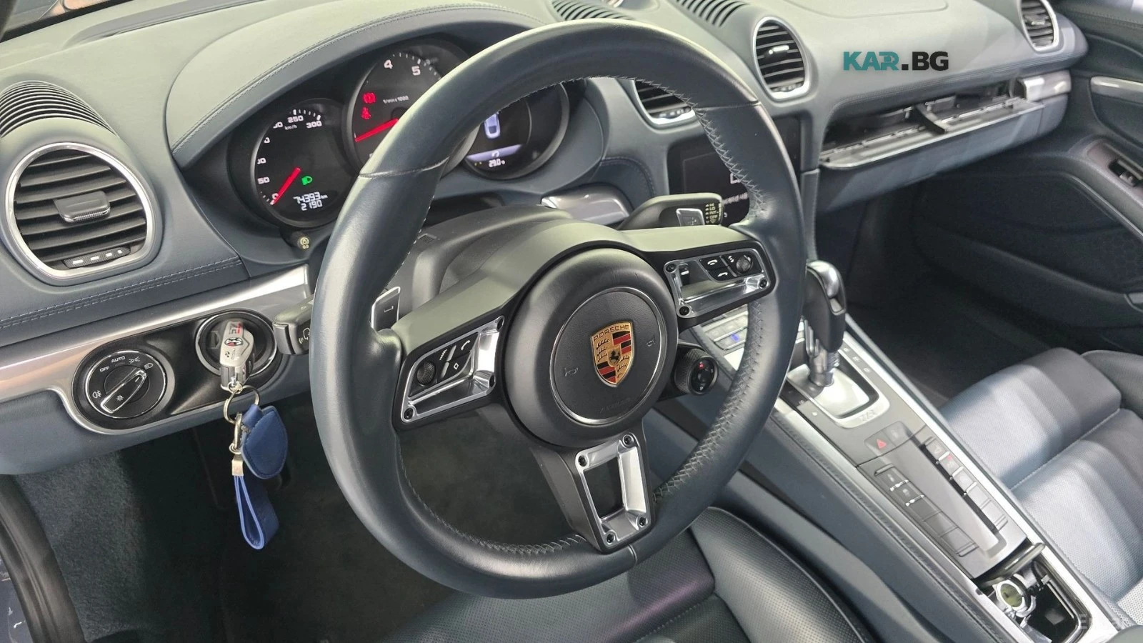 Porsche Cayman 718* S 2.5* КОЖА* ПОДГРЕВ* НАВИ* PDK, снимка 11 - Автомобили и джипове - 55730504