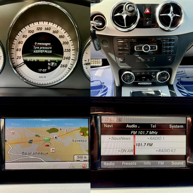 Mercedes-Benz GLK 2.2 CDI 4 MATIK AMG/PREMIUM, снимка 14 - Автомобили и джипове - 50701781