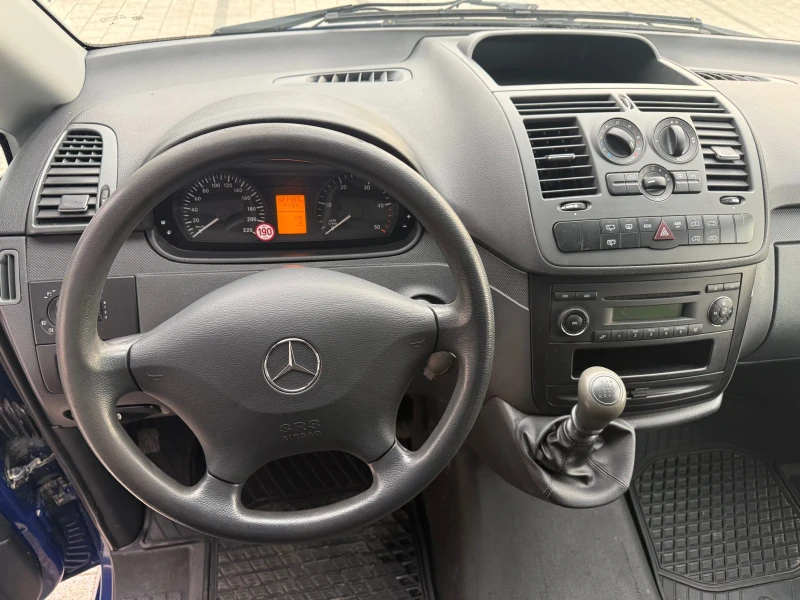 Mercedes-Benz Vito 116CDI 9-местен Дълга база Клима Euro 5 , снимка 13 - Бусове и автобуси - 53181358