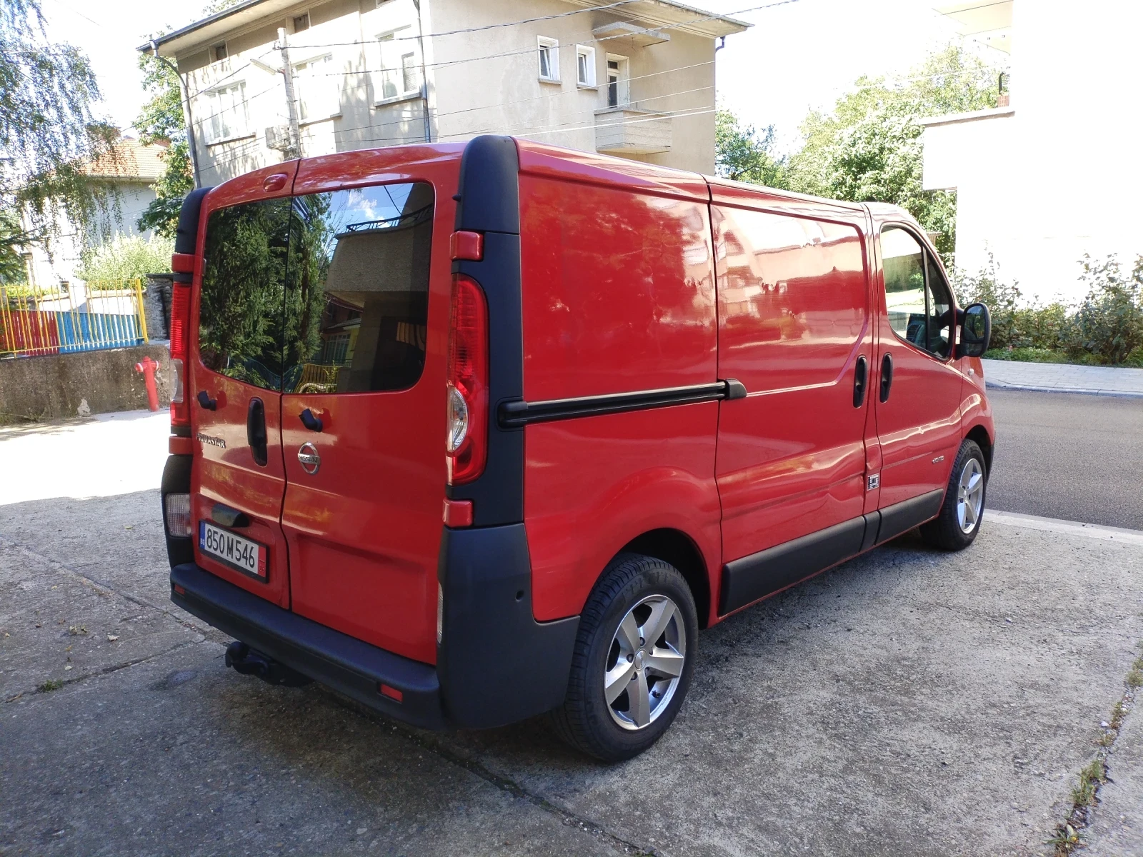Nissan Primastar 2.0 DCI 114hp Клима 2 странични Теглич 6ск, снимка 5 - Бусове и автобуси - 55155389