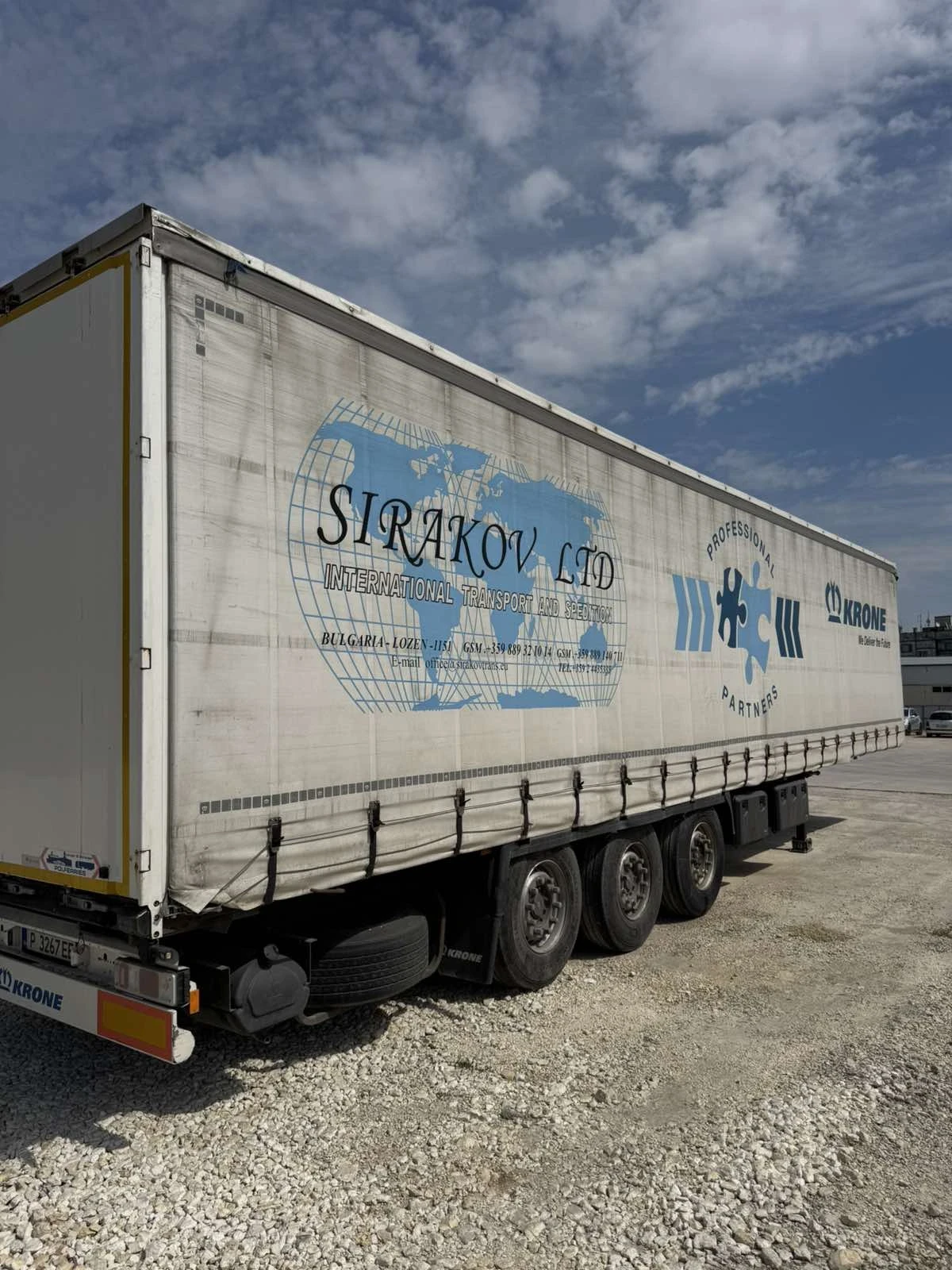 Полуремарке Krone SD, снимка 2 - Ремаркета - 54253647