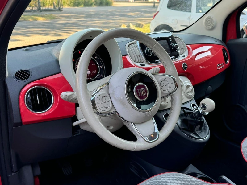 Fiat 500 ОЧАКВАН ВНОС* 1.2 I* PANORAMA* DIGITAL* 106 000 KM, снимка 7 - Автомобили и джипове - 48076352