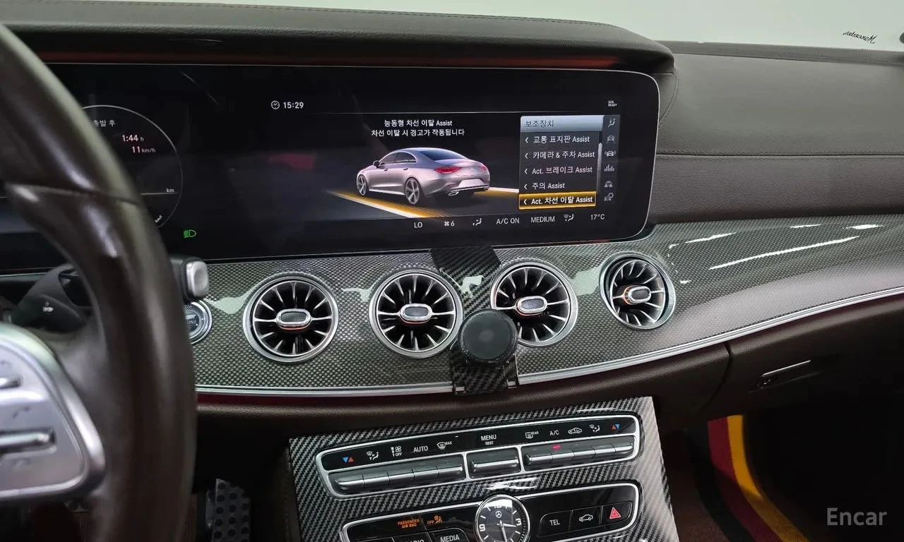 Mercedes-Benz CLS 400 АМГ ПАКЕТ/d/4MATIC/ХЕДЪП/360/ОБДУХ/ДИСТРОНИК, снимка 15 - Автомобили и джипове - 55831877