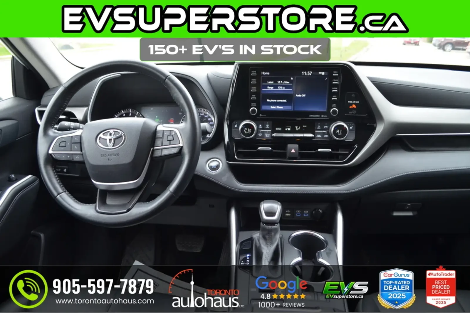 Toyota Highlander XLE I AWD I LEATHER I SUNROOF, снимка 17 - Автомобили и джипове - 56210403