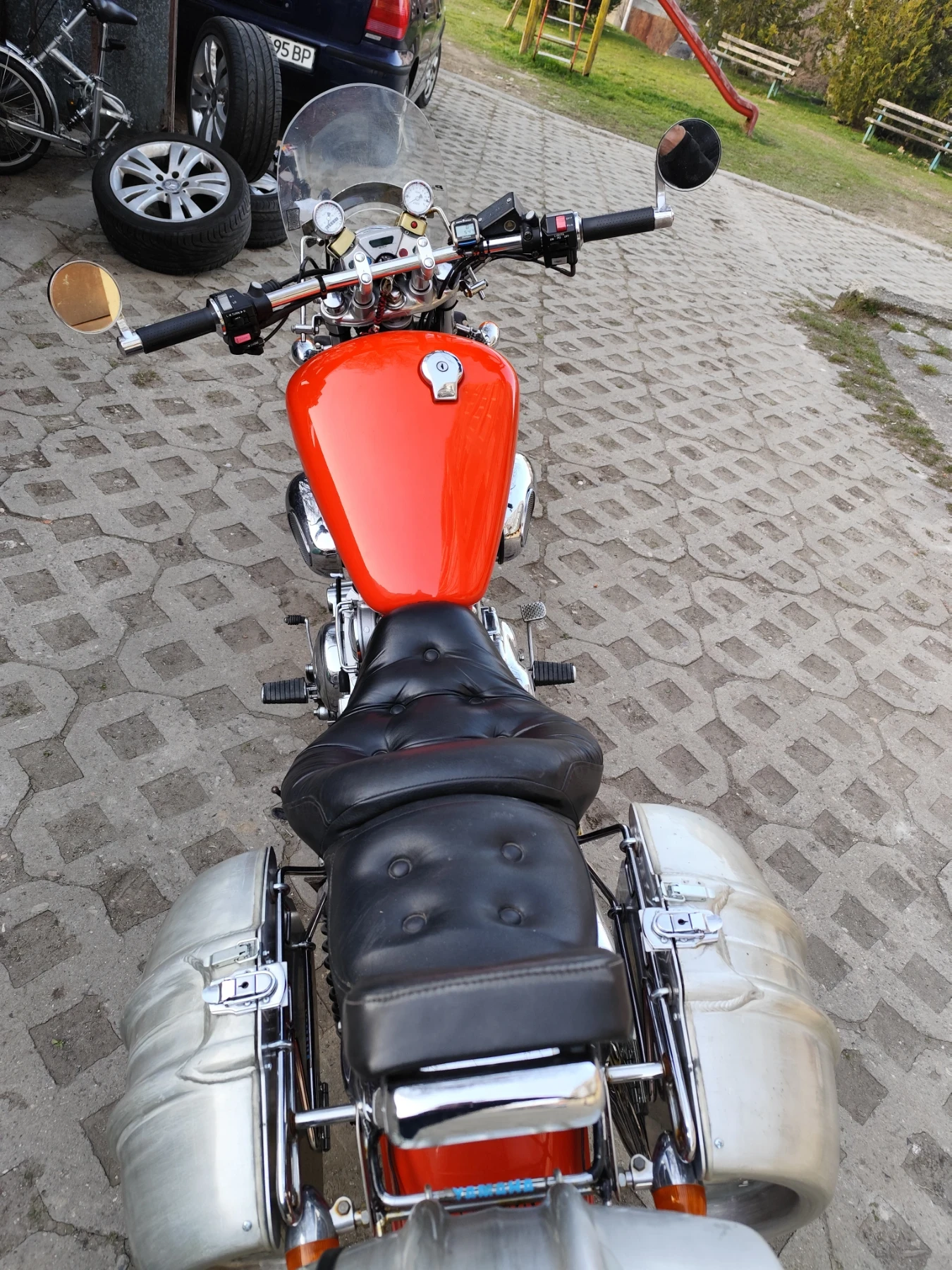 Yamaha Virago 750 с TUV да 2027г., снимка 6 - Мотоциклети и мототехника - 53865629