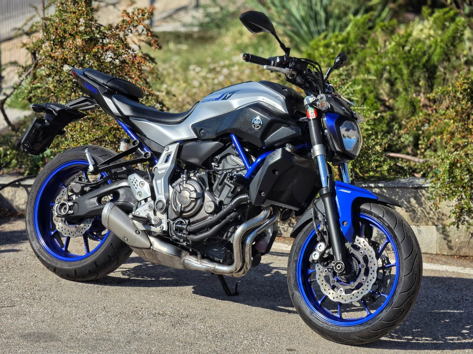 Yamaha Mt-07, снимка 2 - Мотоциклети и мототехника - 56274687