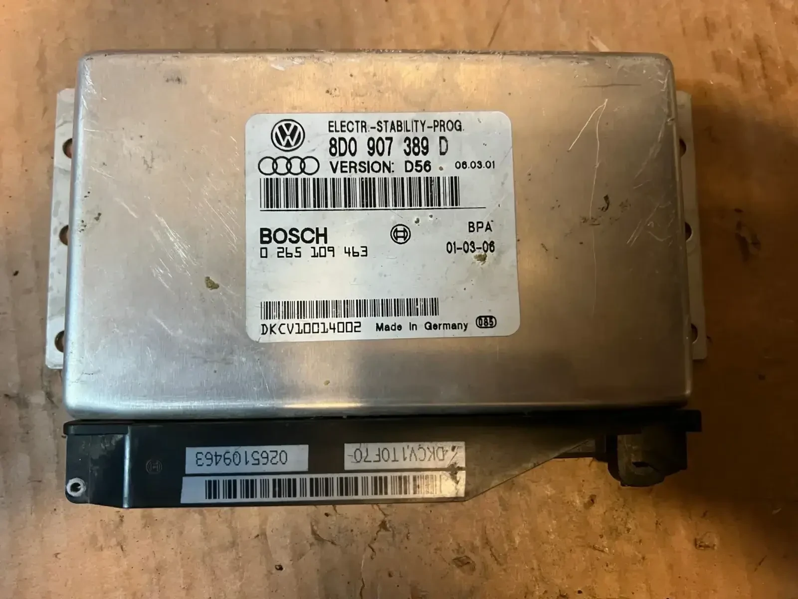 8D0907389D ����� ESP VW AUDI 0265109463 8D0 907 389 D 0 265 109 463 | Mobile.bg � ����������� 1