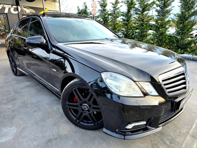 Mercedes-Benz E 350 D FULL AMG LINE ПАНОРАМА ЛИЗИНГ 100%, снимка 4 - Автомобили и джипове - 49877579