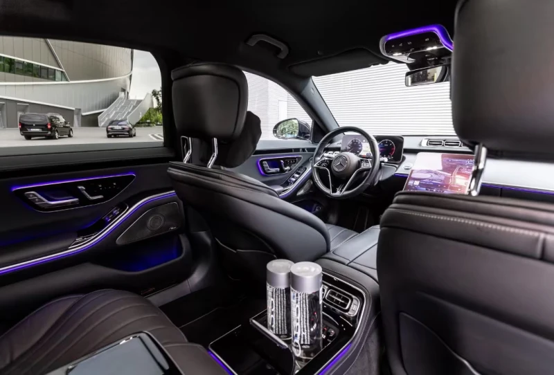 Mercedes-Benz S 350 d/FIRST-CLASS/286HP/4MATIC/LONG/360CAM/LED/463fpr, снимка 7 - Автомобили и джипове - 51127146