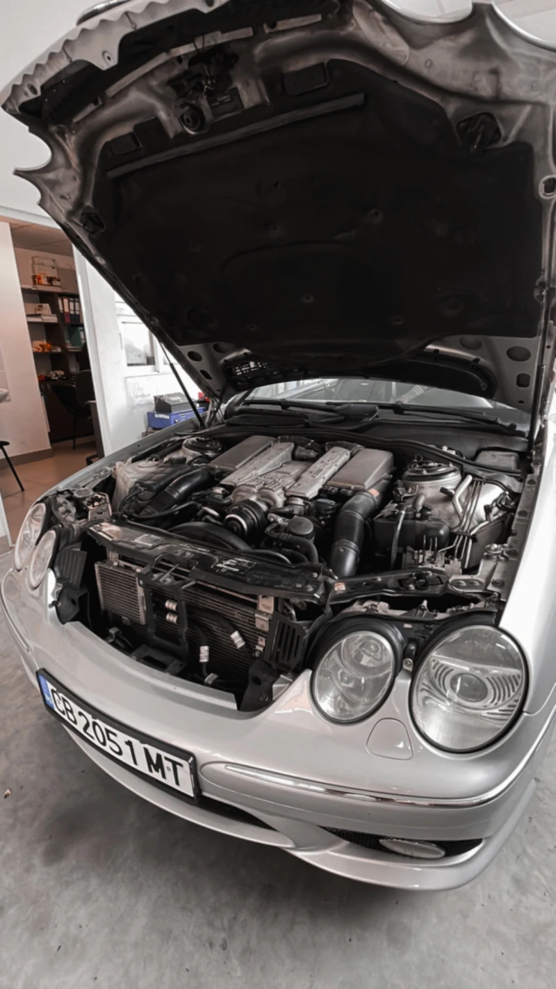 Mercedes-Benz CL 55 AMG KOMPRESSOR, снимка 14 - Автомобили и джипове - 52149304