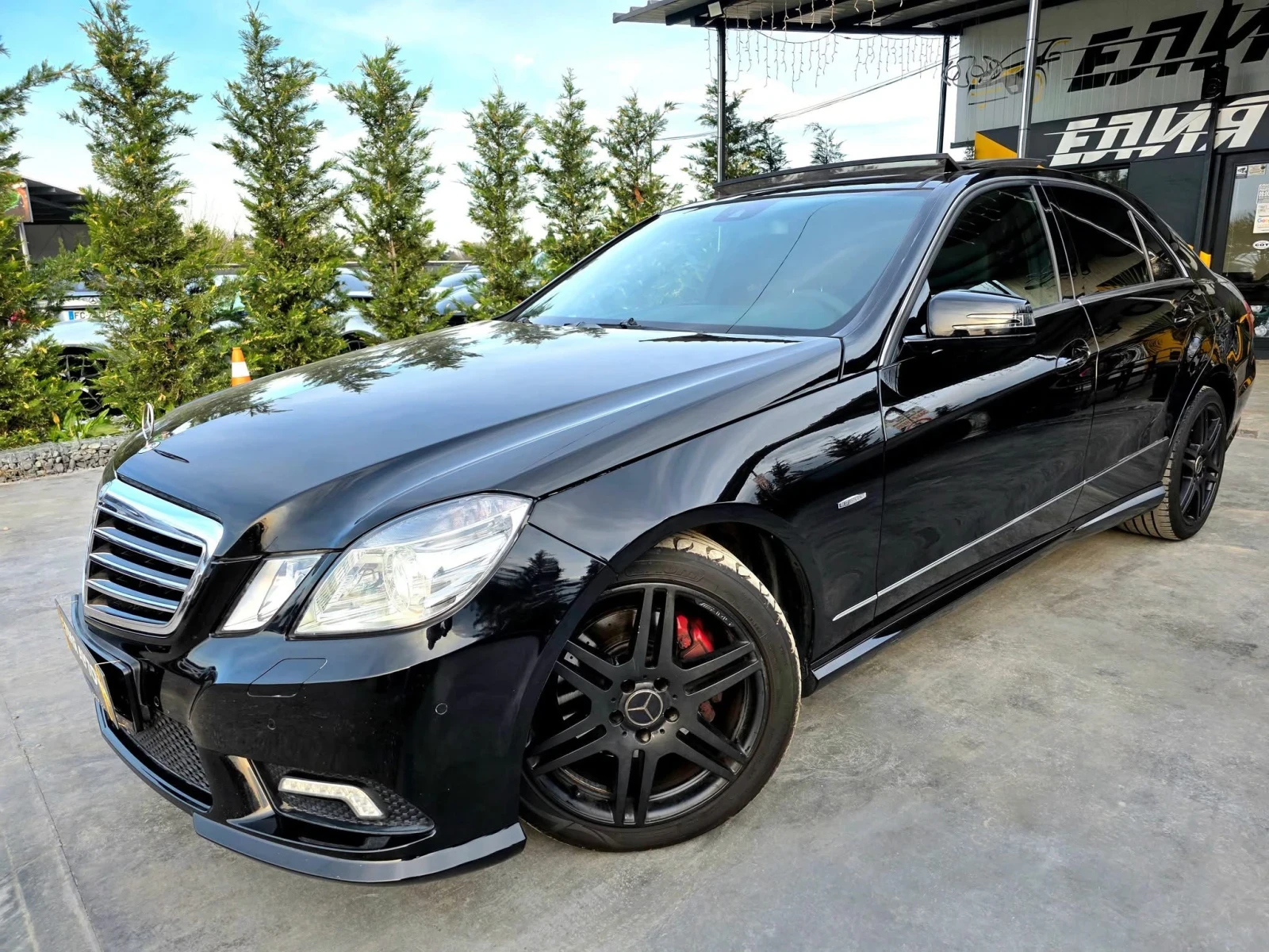 Mercedes-Benz E 350 D FULL AMG LINE ПАНОРАМА ЛИЗИНГ 100%, снимка 1