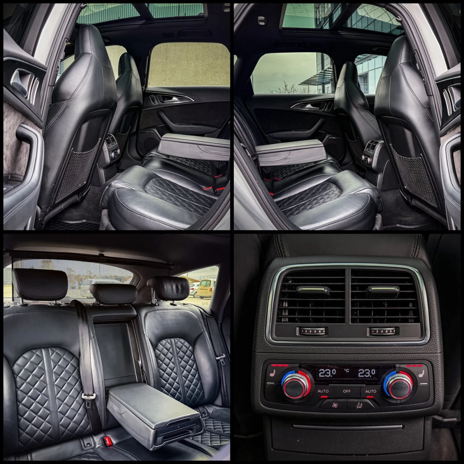 Audi A6 BiTDI 326 к.с. Nardo Grey / Panorama / 360 , снимка 5 - Автомобили и джипове - 54880080
