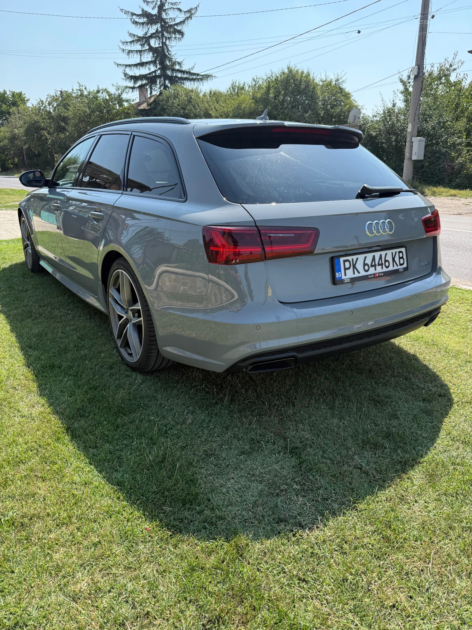 Audi A6 BiTDI 326 к.с. Nardo Grey / Panorama / 360 , снимка 3 - Автомобили и джипове - 54880080