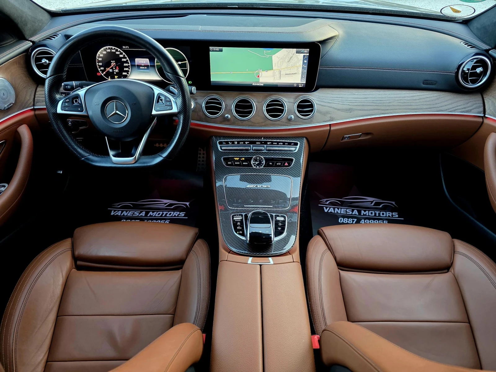 Mercedes-Benz E 220 FULL SERVICE IN MERCEDES-BENZ AMG 180.000км, снимка 7 - Автомобили и джипове - 55850138