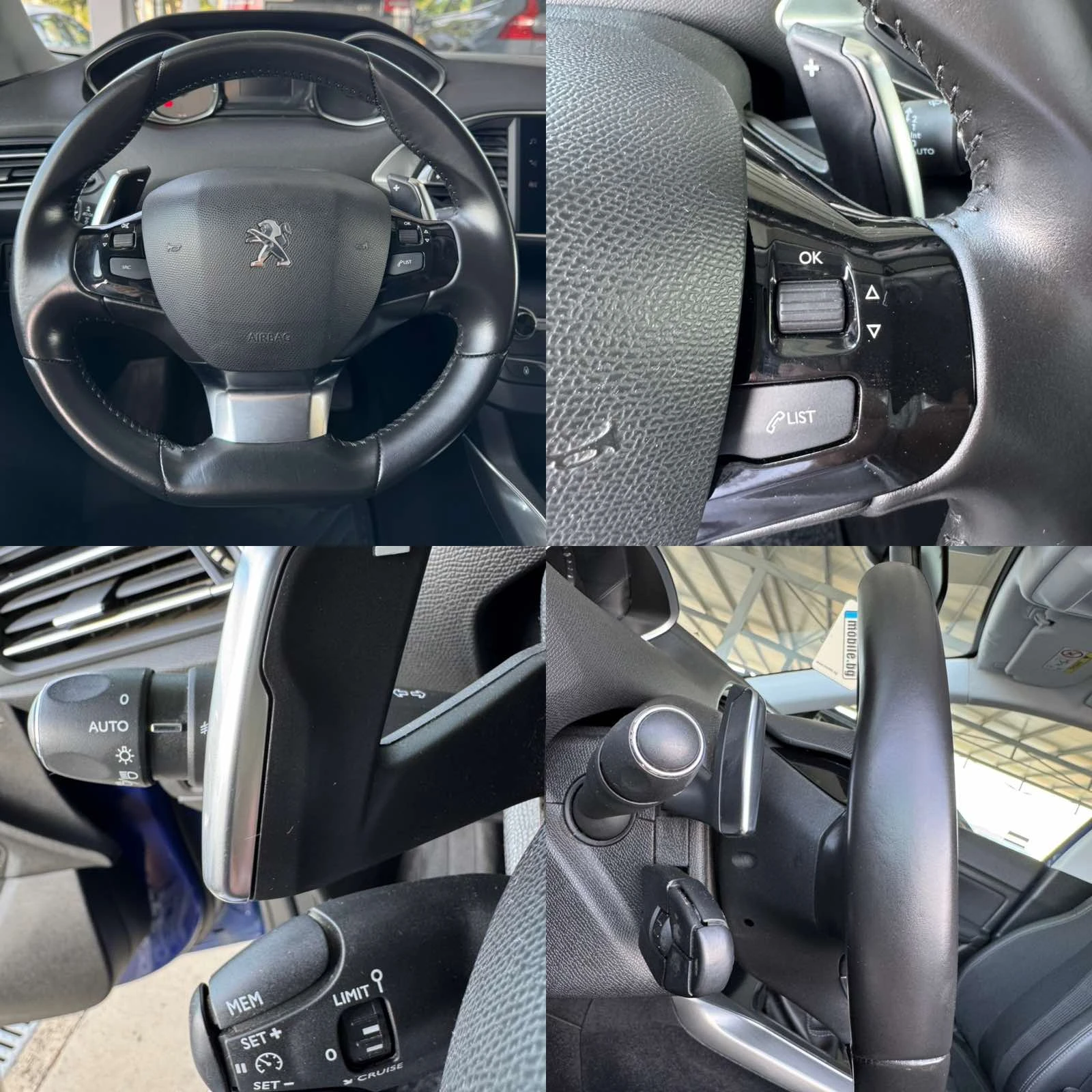 Peugeot 308 1.5* 130ps* АВТОМАТ* НАВИ* КАМЕРА* ДИСТРОНИК* ЛЕД*, снимка 13 - Автомобили и джипове - 56028243