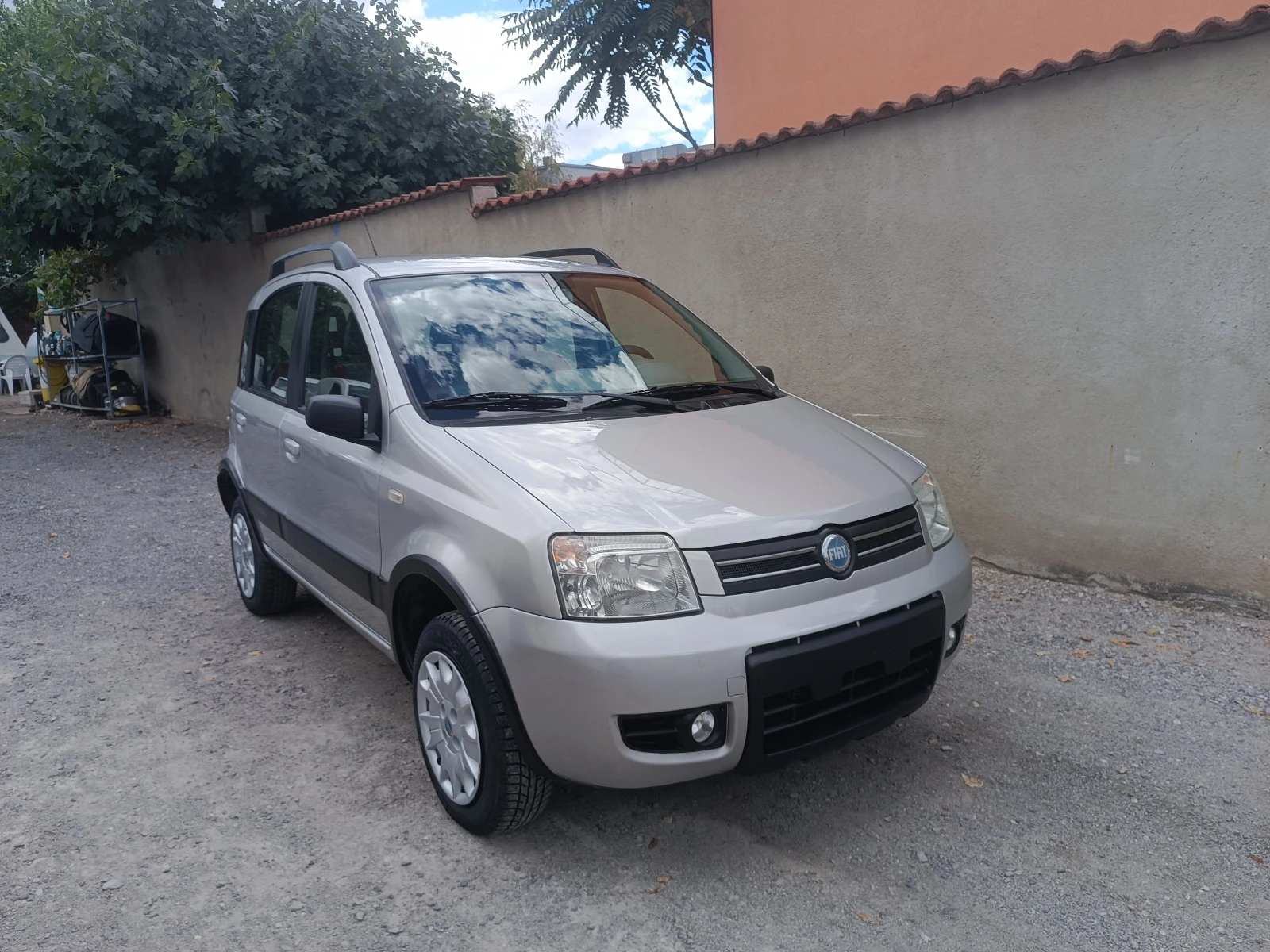 Fiat Panda 1.2i4x4-ГАЗ/КЛИМАТИК, снимка 3 - Автомобили и джипове - 56181955
