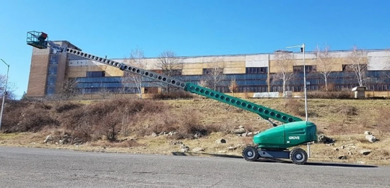 Автовишка Grove T 86 J  4х4х4, снимка 5 - Индустриална техника - 49658630