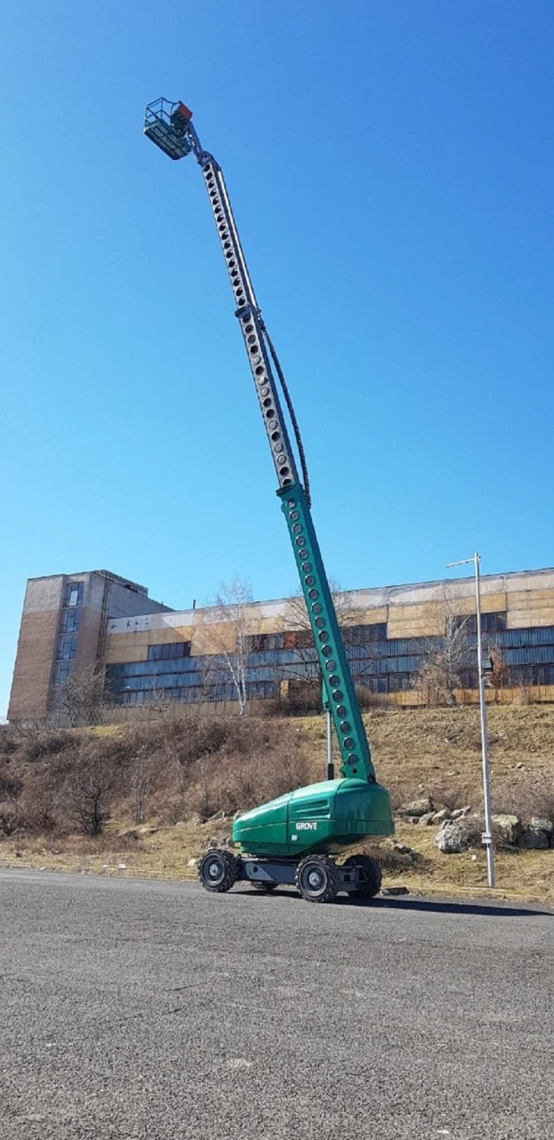 Автовишка Grove T 86 J  4х4х4, снимка 10 - Индустриална техника - 49658630